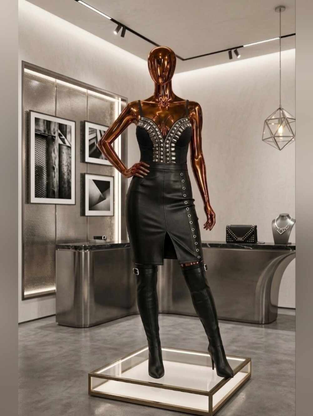 Gorgeous Vintage But Brand New Corset Body Con Top